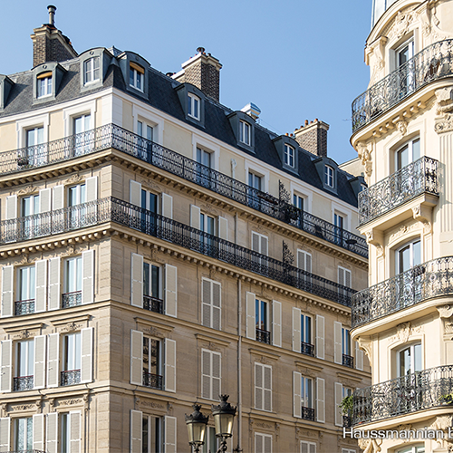 The intense uniformity of Paris's central architecture